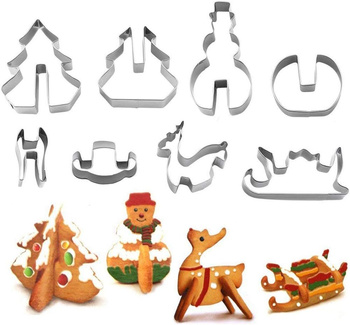 ŚWIĄTECZNE FOREMKI DO CIASTEK 3D