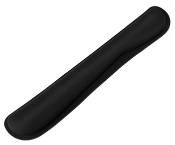 PODKŁADKA ŻELOWA POD KLAWIATURĘ czarna 46x8,5cm AK135E 