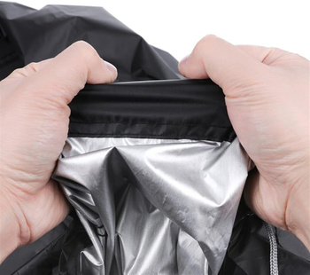 Pokrowiec na grill gazowy 160 cm – wodoodporny, odporny na UV, czarny