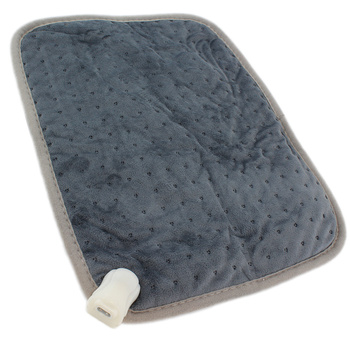 Elektryczna PODUSZKA z funkcją grzania pilot 30x40cm szara