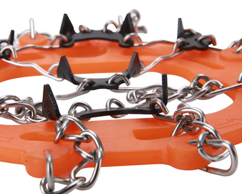 Antypoślizgowe nakładki na buty z kolcami – raki trekkingowe 38–45