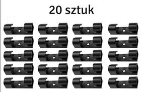 AG702D KLIPS ORGANIZER NA KABLE 20SZT BL