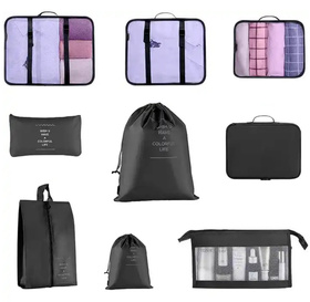 OrganizerTURYSTYCZNY 8 elementów czarny BQ73