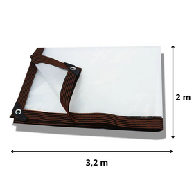 DA427 PLANDEKA OGRODOWA OSŁONOWA 2x3M