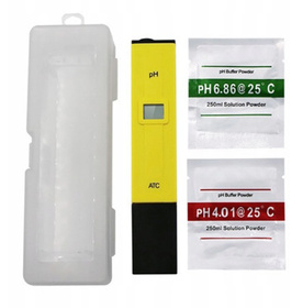 Elektroniczny TESTER pH Miernik Kwasowości Wody Funkcja ATC AG180B