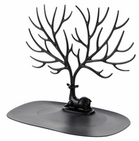 AG119E STOJAK NA BIŻUTERIĘ ROGACZ JELEŃ