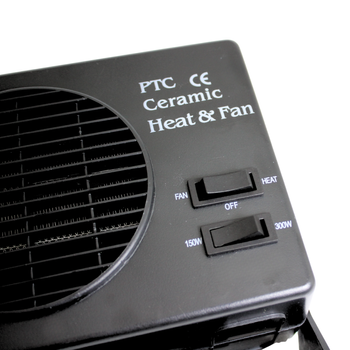 Samochodowy termowentylator 300W 12V PTC ogrzewanie wentylator
