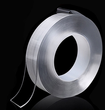 Taśma dwustronna przezroczysta wielokrotnego użytku 3m - Idealna do dywanów, kabli, listew, odporna na wodę AG714A