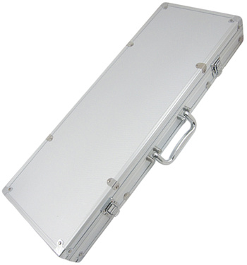 Zestaw do Gry w POKERA 500 żetonów z Nominałem w Walizce Karty