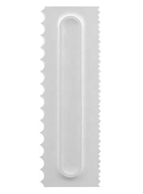 SZPATUŁKA do DEKORACJI Ciast Tortów 21x8cm biała AG806