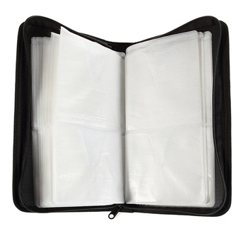 ORGANIZER na Płyty DVD CD ETUI na 80 płyt POKROWIEC czarny AG428