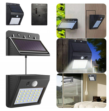 WISZĄCA LAMPA Zewnętrzna z czujnikiem Ruchu i Zmierzchu 30xLED ZD53B