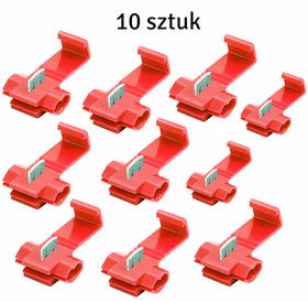 10 SZYBKOZŁĄCZEK do Łączenia Przewodów w Instalacji Elektrycznej AG937