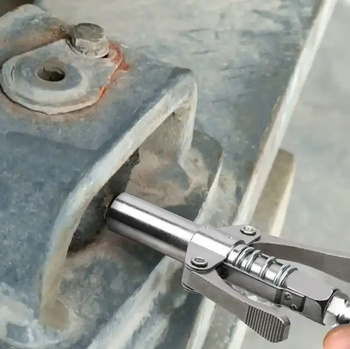 Samoblokująca SZYBKOZŁĄCZKA do Smarownic Kalamitek 1/8" NPT srebrna NZ29
