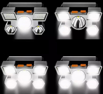 LATARKA CZOŁOWA Nagłowna LED XPE 9xLED xpe 10W ZD85 