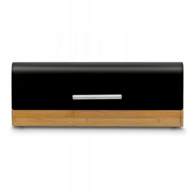 DA510 DREWNIANY CHLEBAK CZARNY