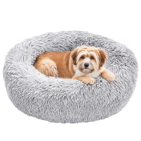 AG602P LEGOWISKO PIES KOT 95 CM SZARE