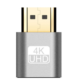 EMULATOR Monitora do Kart Graficznych GPU HDMI szary AK53D