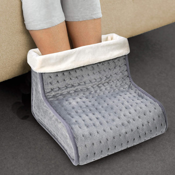 Elektryczny ogrzewacz do stóp – ciepły futrzany but z regulacją grzania, 230V DA311