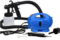 Elektryczny pistolet malarski 650W z kompresorem – zestaw natryskowy do malowania i lakierowania