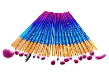 AG798 PĘDZLE DO MAKIJAŻU UNICORN 20 SZT