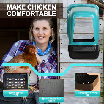 NEST WITH BASKET FOR LAYING HENS