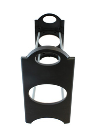 Modułowa półka na buty – metalowo-plastikowa, wielopoziomowa, lekka i stabilna