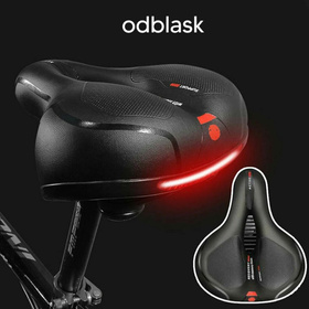 RW5G ŻELOWE SIODEŁKO ROWEROWE ODBLASK