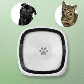 Pojemna Miska dla Kota – Zapobiega Rozlewaniu, Łatwe Czyszczenie, Estetyczny Wygląd, 1L biała AG926