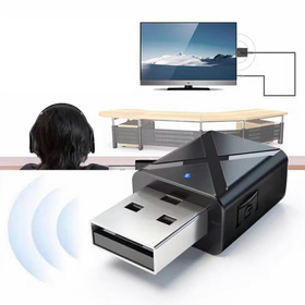 TRANSMITER Usb Nadajnik i Odbiornik Bluetooth czarny AK276B 