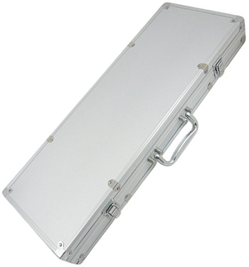 Zestaw do Gry w POKERA 500 żetonów z Nominałem w Walizce Karty CA10B