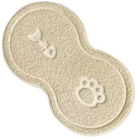 DA152B MATA POD MISKĘ DLA PSA KOTA BEŻ