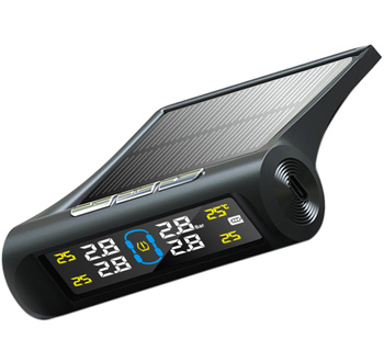 System TPMS 4 Czujniki Ciśnienia Powietrza w Oponach oraz Temperatury Opon AG678