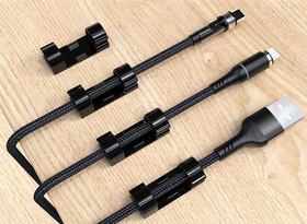 AG702D KLIPS ORGANIZER NA KABLE 20SZT BL