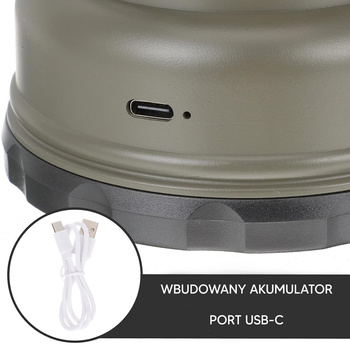 ZD133 LAMPA KEMPINGOWA AKU. LED COB USB