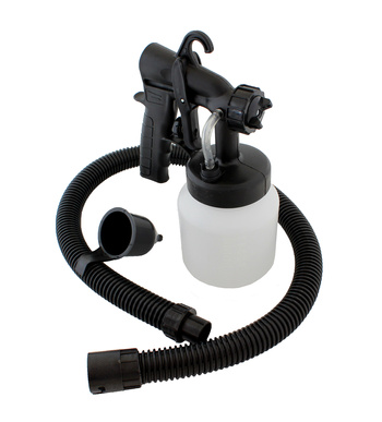 Elektryczny pistolet malarski 650W z kompresorem – zestaw natryskowy do malowania i lakierowania