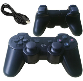 Kontroler do PS3 – zamiennik DualShock 3 z podwójnymi wibracjami i ergonomicznym kształtem czarny 