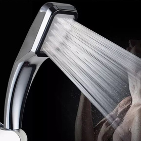 AG832A SŁUCHAWKA PRYSZNICOWA ECO CZARNA