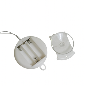 Świąteczna lampka LED – płatek śniegu, 10 diod, ciepła biel, 16 cm