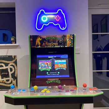 Lampka LED gamepad – podświetlenie pokoju gracza, USB/baterie, 4 kolory