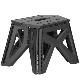 DA540 SKŁADANY STOŁEK CZARNY