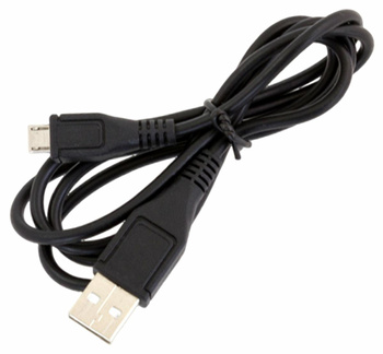 KABEL Przewód USB-microUSB 100 cm czarny KK21 
