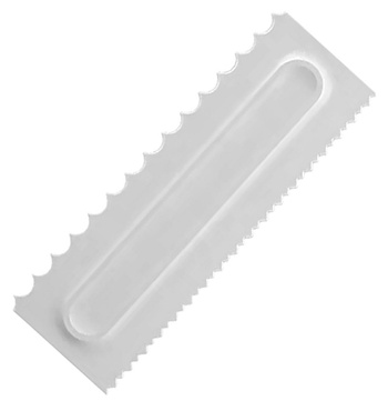 SZPATUŁKA do DEKORACJI Ciast Tortów 21x8cm biała AG806