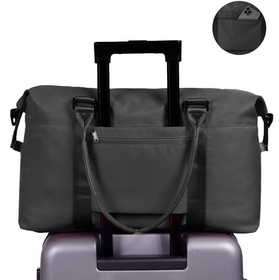 Torba podróżna z rozkładanym dnem - pojemna, lekka i wygodna w podróży czarna DA80A