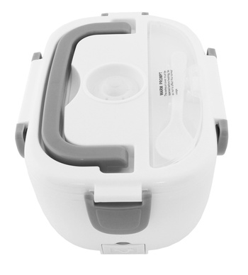 LUNCHBOX Podgrzewany Termos Elektryczny 40W 1,1 litra biało-szary AG479G
