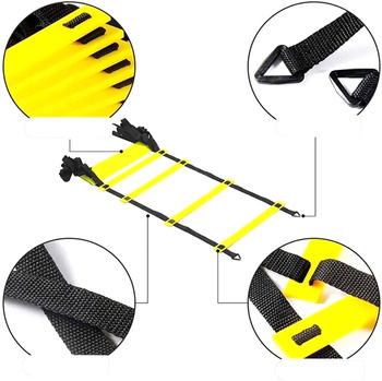 Koordynacyjna DRABINKA Treningowa Mini Zestaw Piłkarski 600cm AG920  