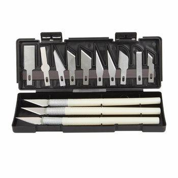 AG607B NOŻYK SKALPEL +  OSTRZA 13PCS