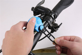 AG496C DZWONEK ROWEROWY ELEKTRYCZNY RED