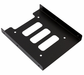 RAMKA Adapter Dysku HDD SSD 2,5" na 3,5" stalowa czarna AK294
