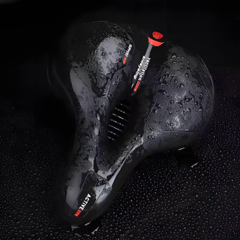 RW5I  ŻELOWE SIODEŁKO ROWEROWE LAMPKA